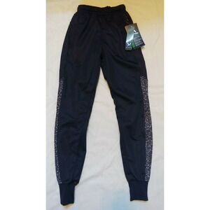 Boys sz 5 Game Time athletic pants NWT black elastic ankle cuffs drawstring
